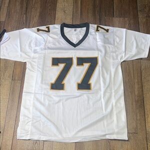 NFL New Orleans Roaf autographed Jersey Beckett certified